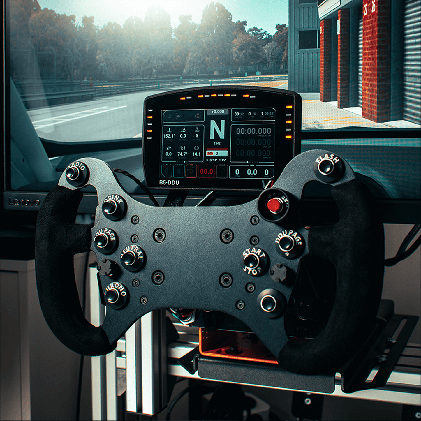 Simracing steering wheel
