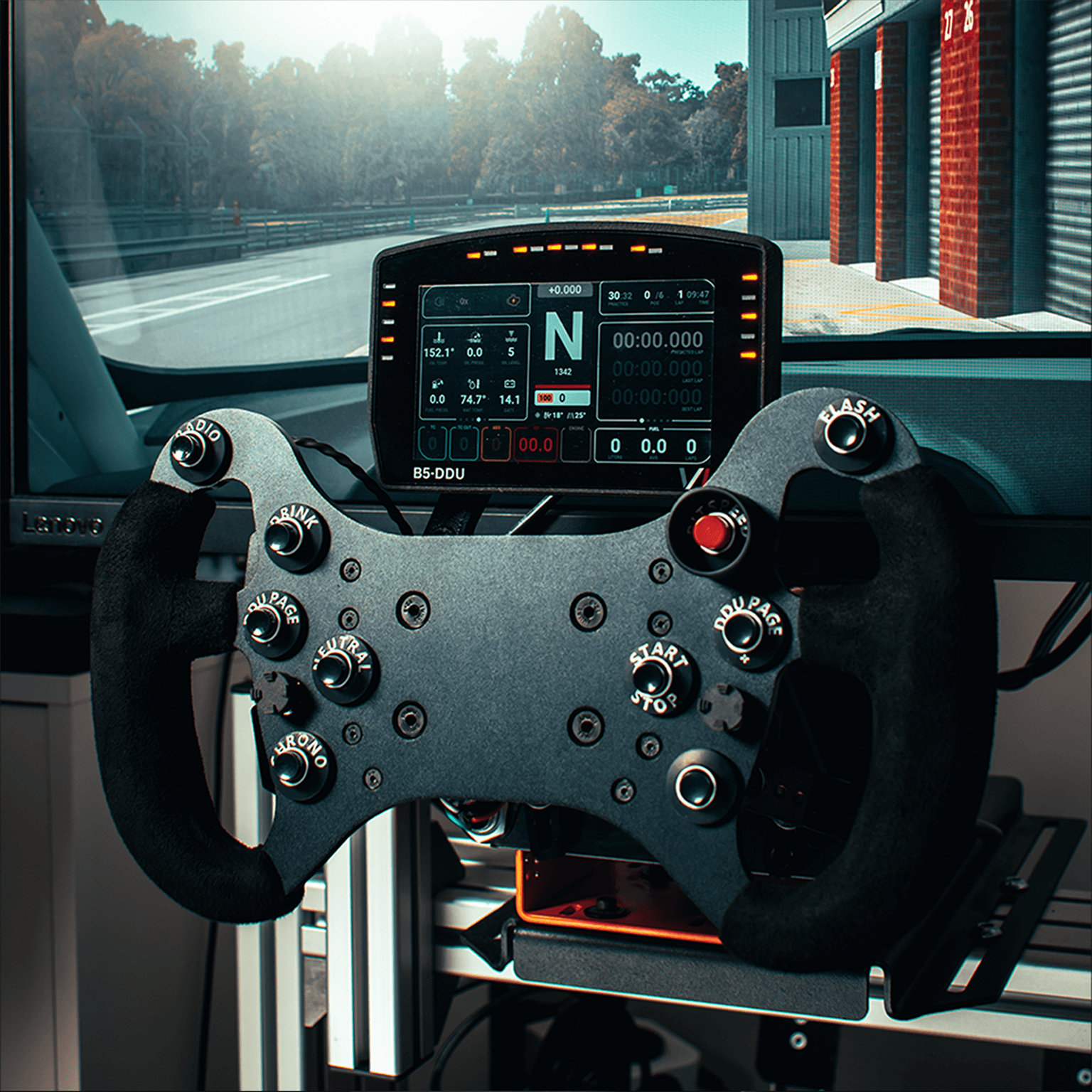 Simracing steering wheel