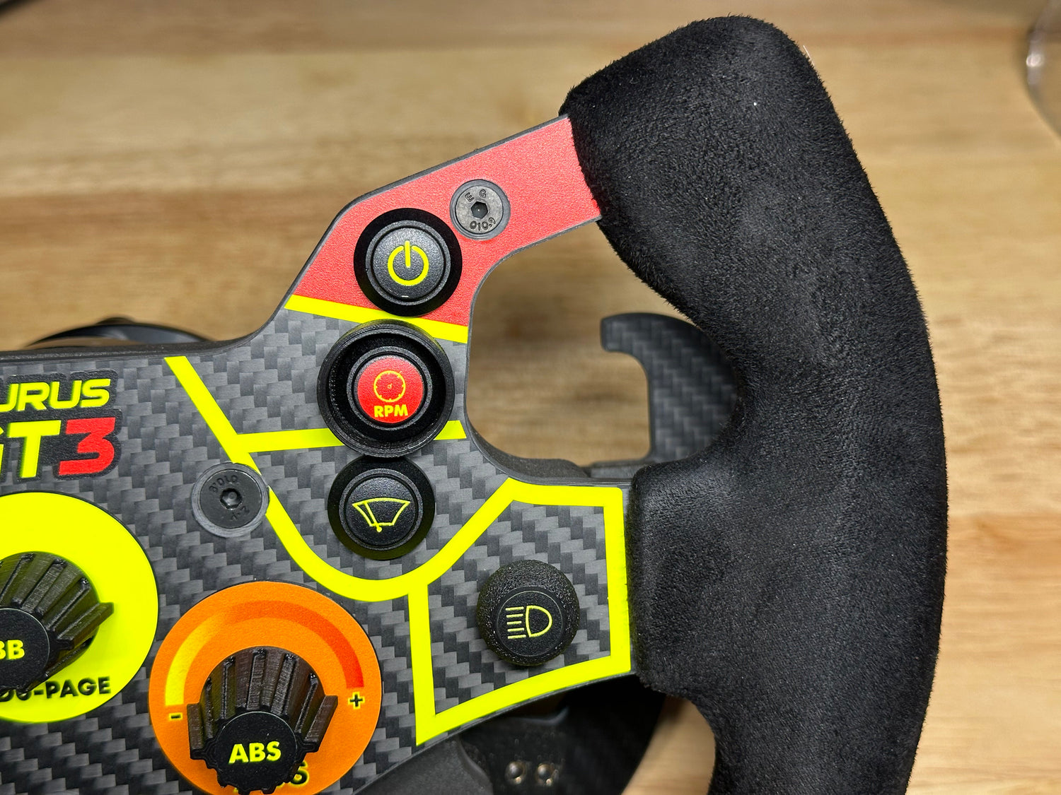 Simracing steering wheel
