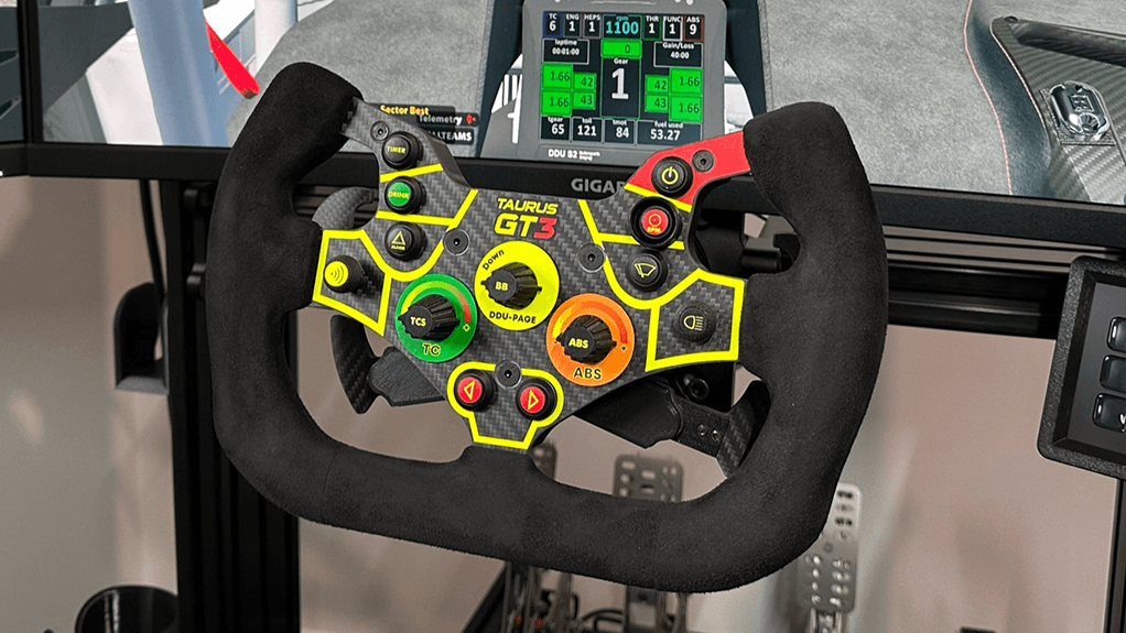 Simracing steering wheel