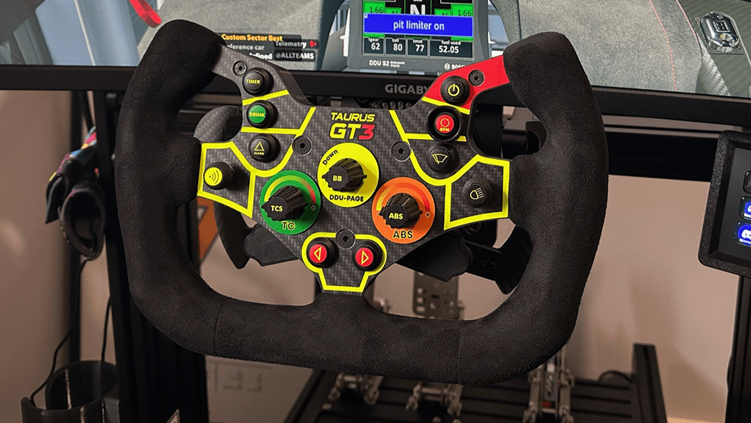 Simracing steering wheel