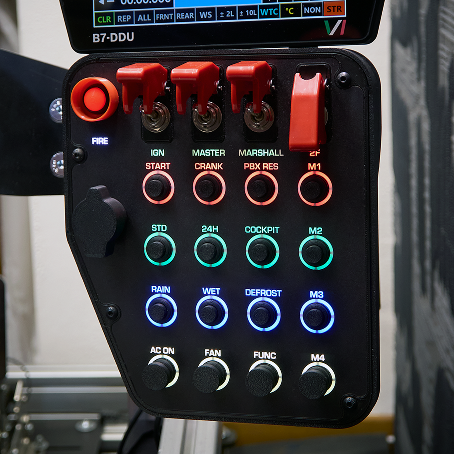 VI-296BB Simracing buttonbox simhub