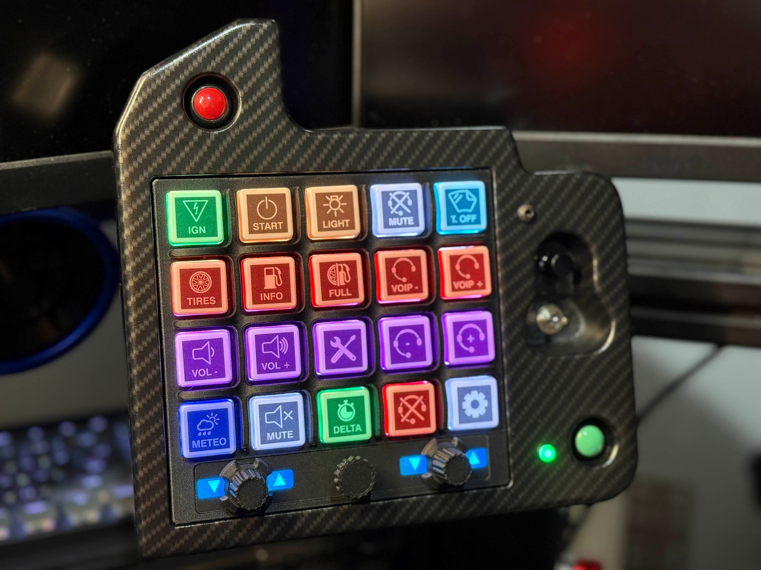 Simracing button box