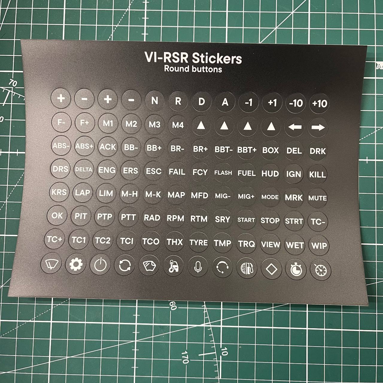 VI-RSR Sticker sets