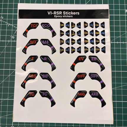 VI-RSR Sticker sets