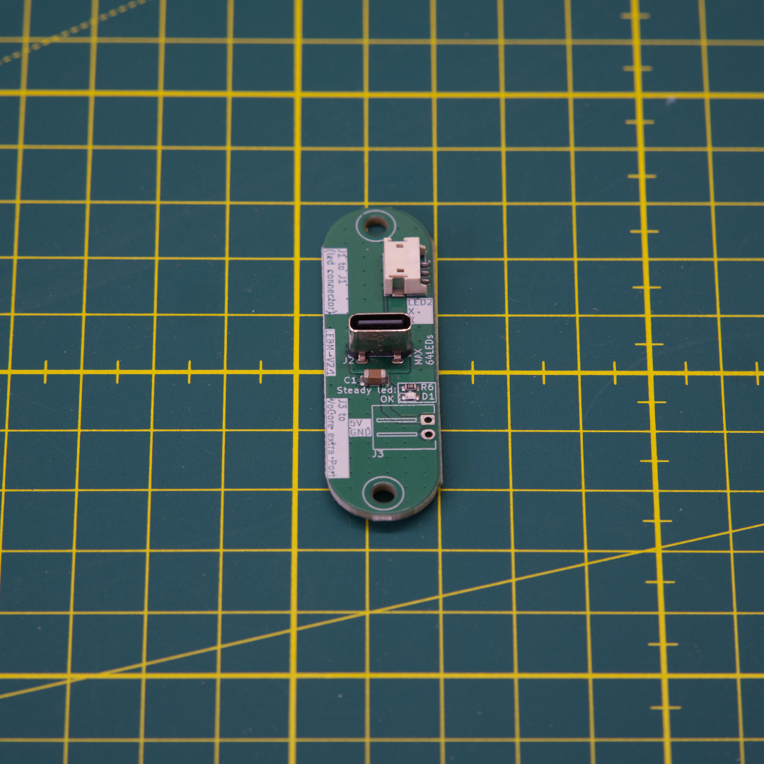 Velocitas Imperium 7-inch sim racing dashboard PCB expansion board with connector headers