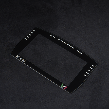 Simracing dashboard Glass cover silkscreen