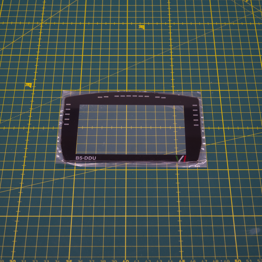 Velocitas Imperium B5 DDU sim racing dashboard glass display panel