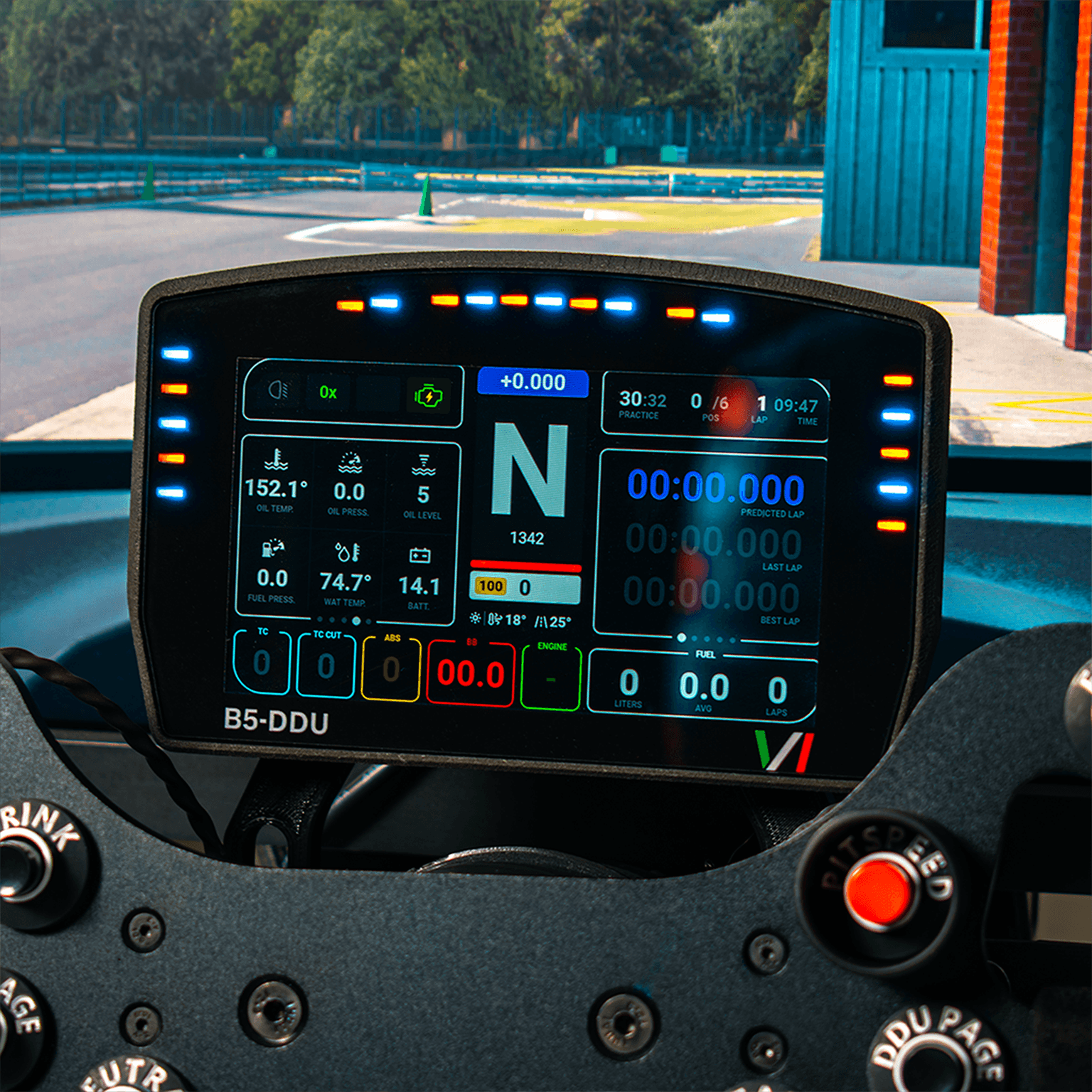 Simracing dashboard B5-DDU