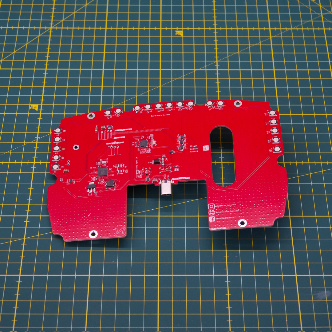Velocitas Imperium B7 DDU sim racing dashboard display unit PCB
