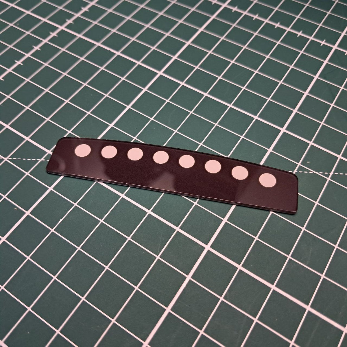 Plexiglass front cover for VI LED brows