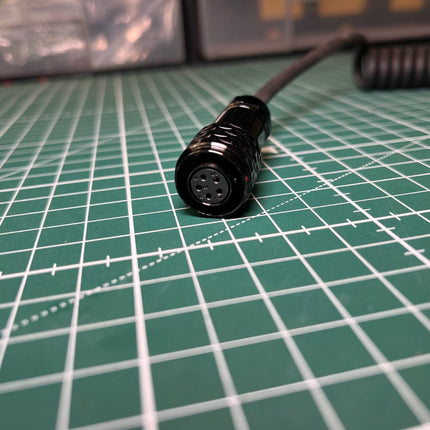 Coiled USB cable