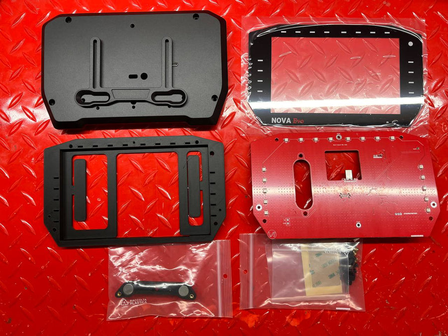Velocitas Imperium Nova Evo sim racing dashboard Pro Kit with CNC enclosure and PCB