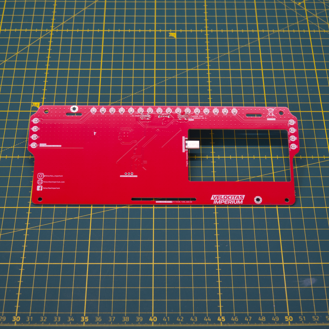 Velocitas Imperium P8W DDU replacement PCB for sim racing dashboard display unit