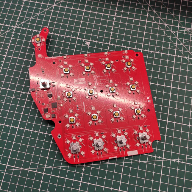 PCB for simracing button box