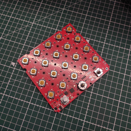 PCB for simracing button box